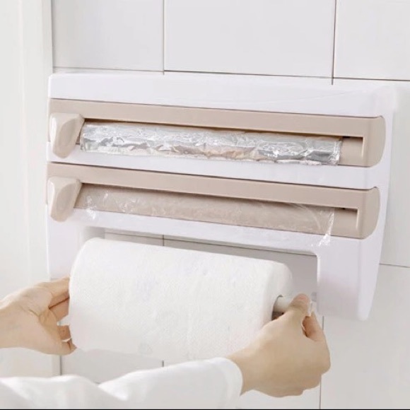 Kitchen cling film dispenser - Picture 1 of 4